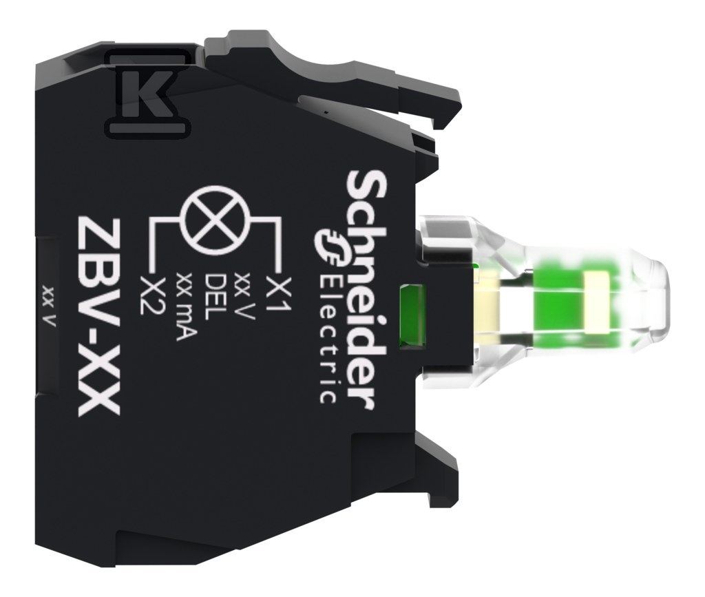 Світловий модуль, гвинтові клеми, 24V - ZBVB1